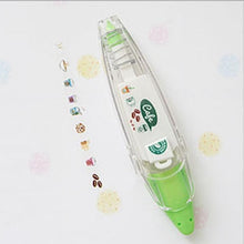 Load image into Gallery viewer, Fashion Stationery Cute Little Fluorescent Push Tape Push Lace Correction With Decoration Student Gifts