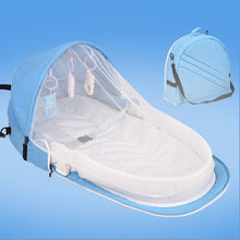 Load image into Gallery viewer, Baby Nest Portable Travel Baby Cribs Toddler Multi-function Folding Bed Folding Chair BJStore