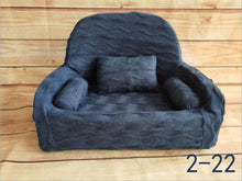 Load image into Gallery viewer, Newborn Photography Baby Sofa Mini Posing Baby Seats Newborn Full Moon Photo Props Soft Kids Chair Unisex Posing Sofa Baskets